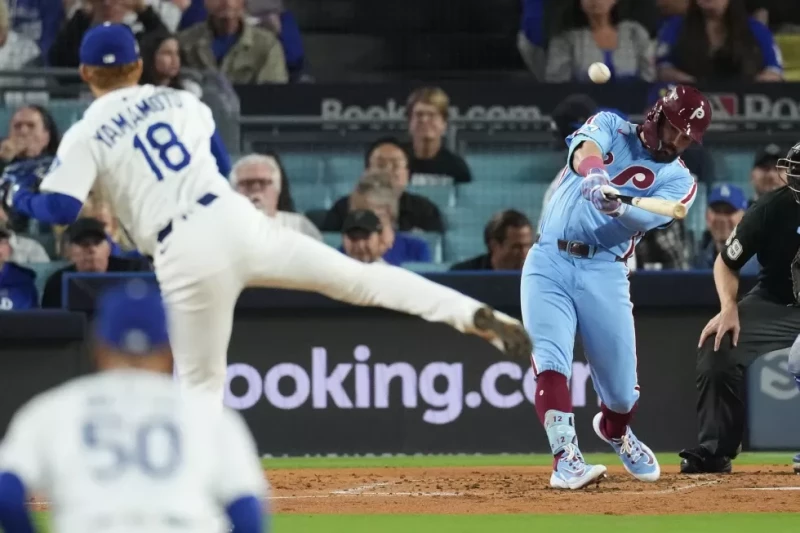 Filis vencen a los Dodgers y evitan barrida gracias a dos cuadrangulares de Schwarber Filis vencen a los Dodgers y evitan barrida gracias a dos cuadrangulares de Schwarber