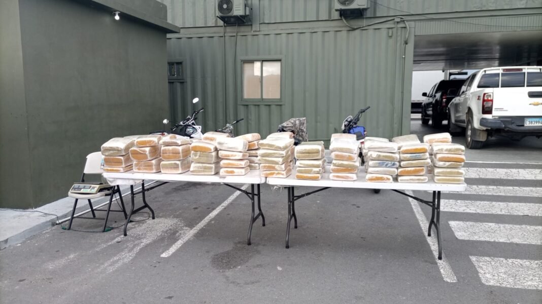 INTERVIENEN 572 LIBRAS DE MARIHUANA EN BANÍ OCULTAS EN PARTE TRASERA DE CAMIÓN INTERVIENEN 572 LIBRAS DE MARIHUANA EN BANÍ OCULTAS EN PARTE TRASERA DE CAMIÓN