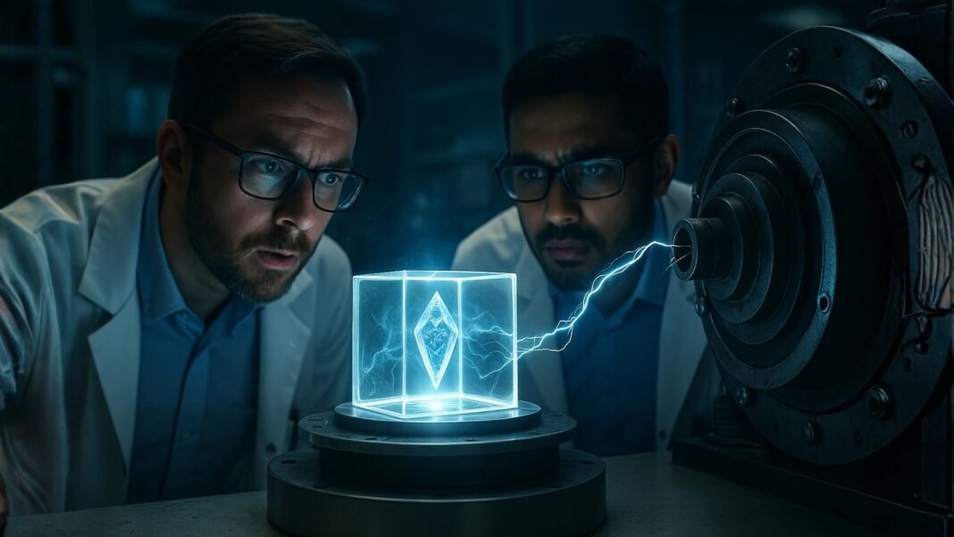 Investigadores consiguen conectar por primera vez un cristal del tiempo con el mundo exterior Investigadores consiguen conectar por primera vez un cristal del tiempo con el mundo exterior