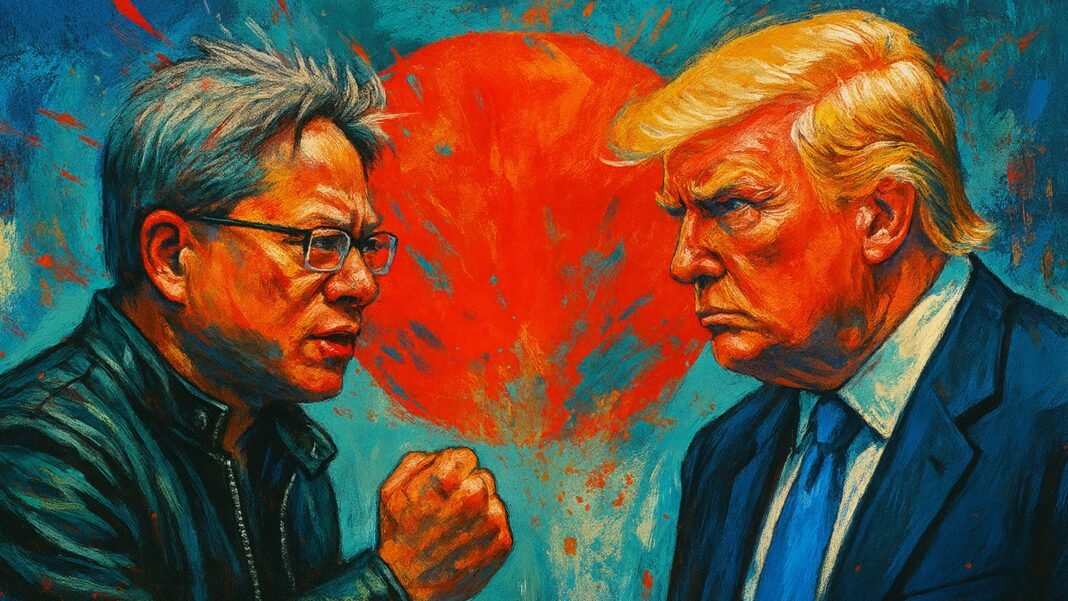 Jensen Huang reta a Donald Trump y no dudará en pagar una “multa” de 147 millones de dólares por defender a sus trabajadores: “Son esenciales” Jensen Huang reta a Donald Trump y no dudará en pagar una “multa” de 147 millones de dólares por defender a sus trabajadores: “Son esenciales”