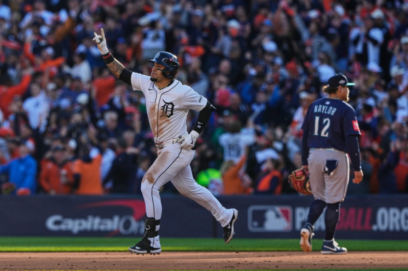 Los Tigres fuerzan el Juego 5 contra los Marineros en la ALDS con victoria de 9-3 Los Tigres fuerzan el Juego 5 contra los Marineros en la ALDS con victoria de 9-3