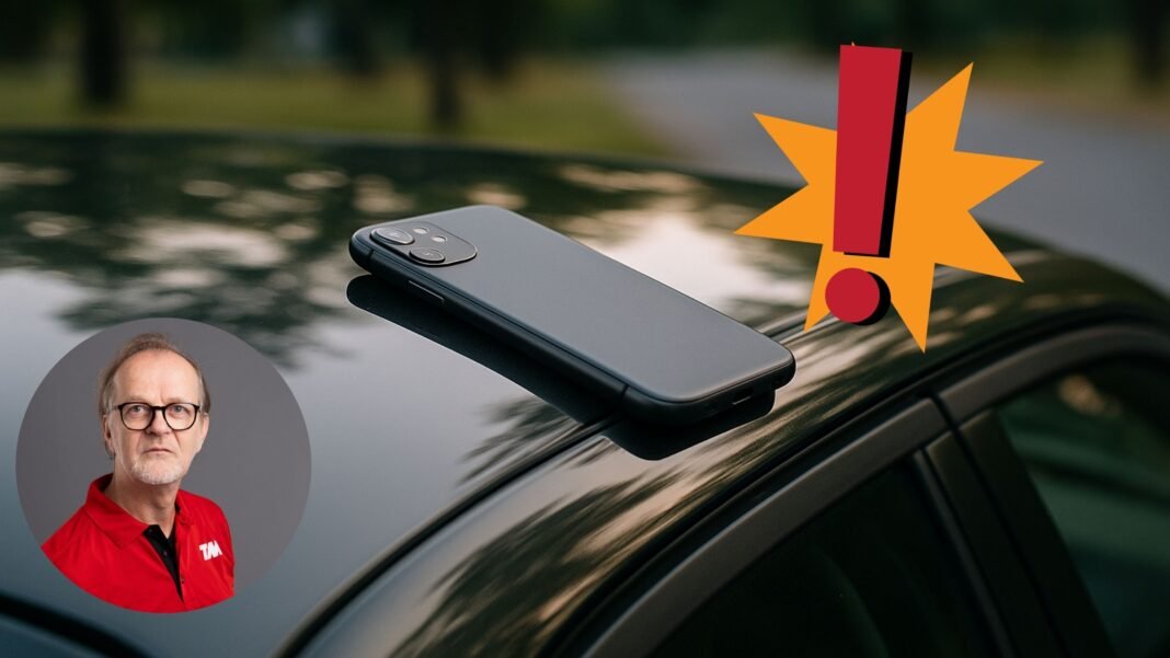 Mauri Kaarre, experto en automoción: “Dejé mi teléfono móvil en el techo de mi coche en España y ahí empezaron los problemas” Mauri Kaarre, experto en automoción: “Dejé mi teléfono móvil en el techo de mi coche en España y ahí empezaron los problemas”