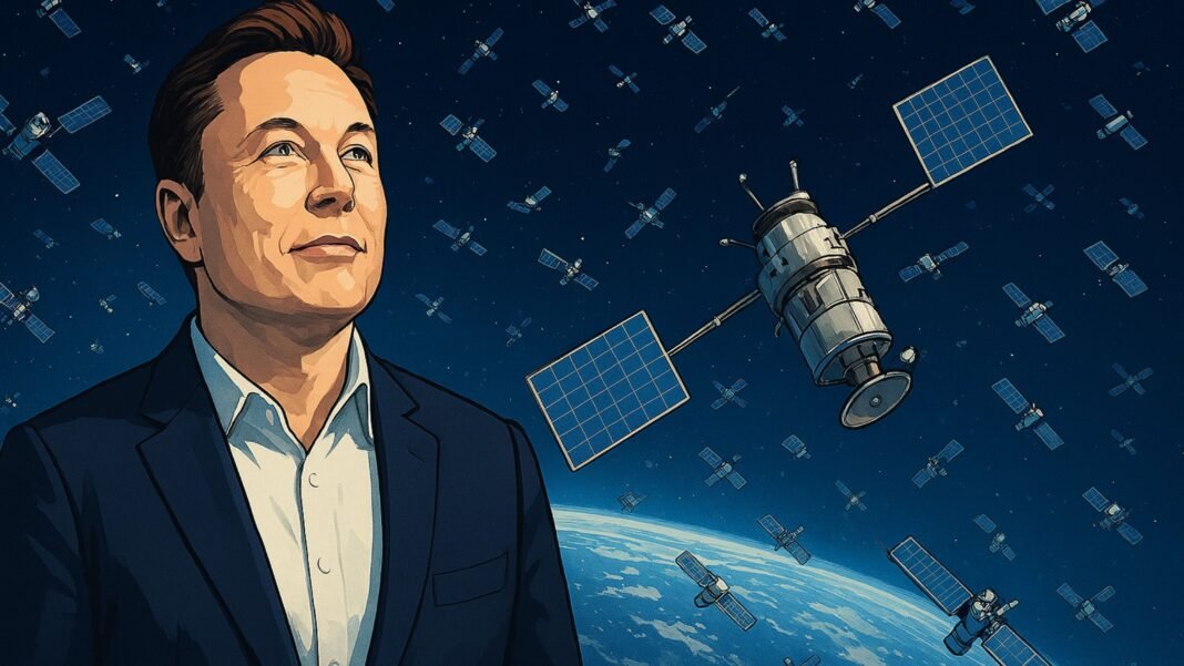 Mientras le critican en la Tierra, Elon Musk se convierte en el amo y señor de los cielos: un tercio de los satélites ya son suyos Mientras le critican en la Tierra, Elon Musk se convierte en el amo y señor de los cielos: un tercio de los satélites ya son suyos