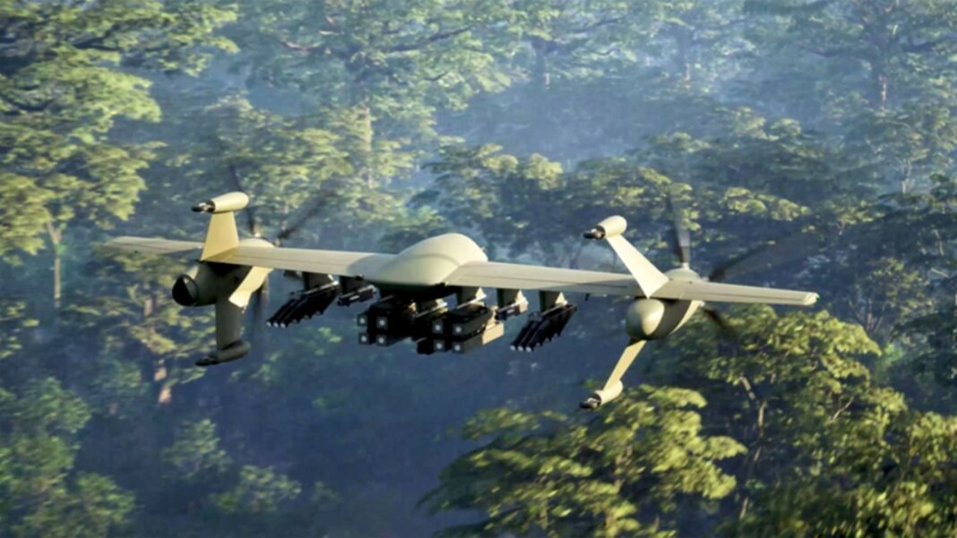 Ni un avión ni un helicóptero, es un dron con lo mejor de ambos: “Despega como un helicóptero, vuela como un avión a reacción” Ni un avión ni un helicóptero, es un dron con lo mejor de ambos: “Despega como un helicóptero, vuela como un avión a reacción”
