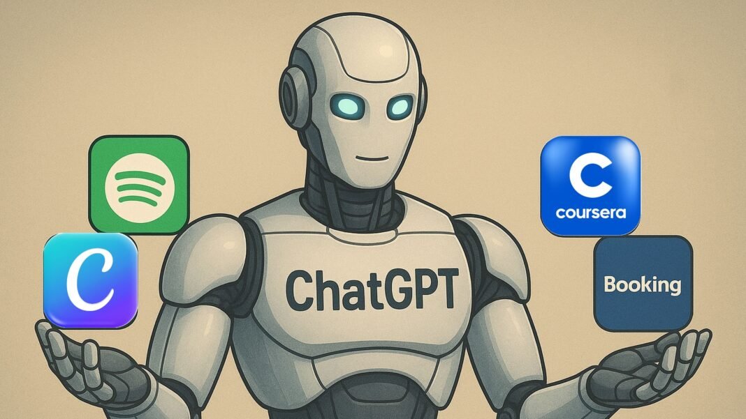 OpenAI estrena las apps dentro de ChatGPT: pídele cosas a Spotify, Booking, Canva y otras OpenAI estrena las apps dentro de ChatGPT: pídele cosas a Spotify, Booking, Canva y otras