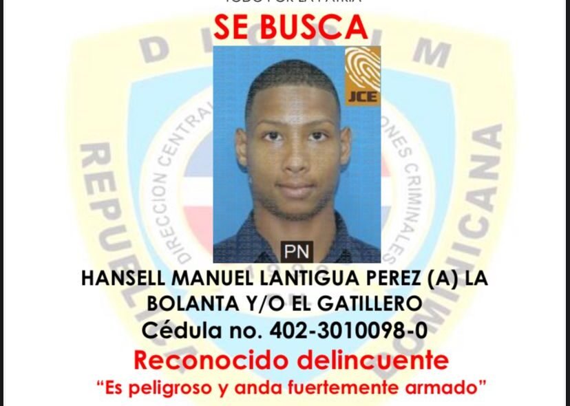 Policía busca a “La Bolanta” tras tiroteo en fiesta clandestina en Hainamosa Policía busca a “La Bolanta” tras tiroteo en fiesta clandestina en Hainamosa