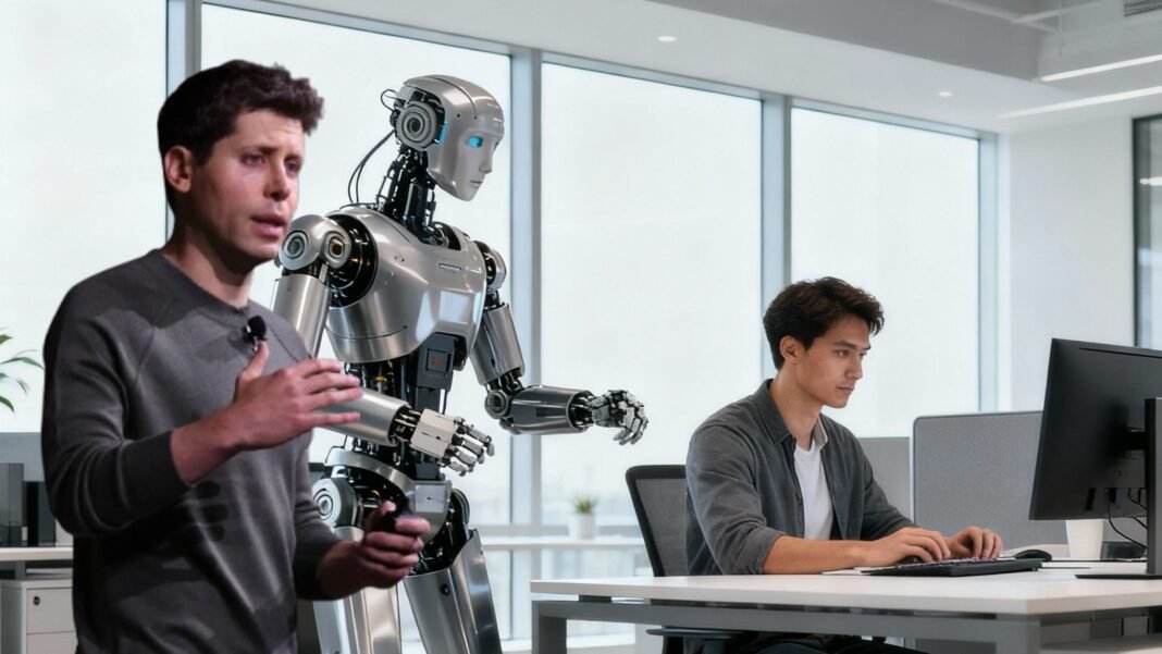 Sam Altman asegura que si te quedas sin trabajo por culpa de la IA es que tal vez “no tuvieras un trabajo de verdad” Sam Altman asegura que si te quedas sin trabajo por culpa de la IA es que tal vez “no tuvieras un trabajo de verdad”