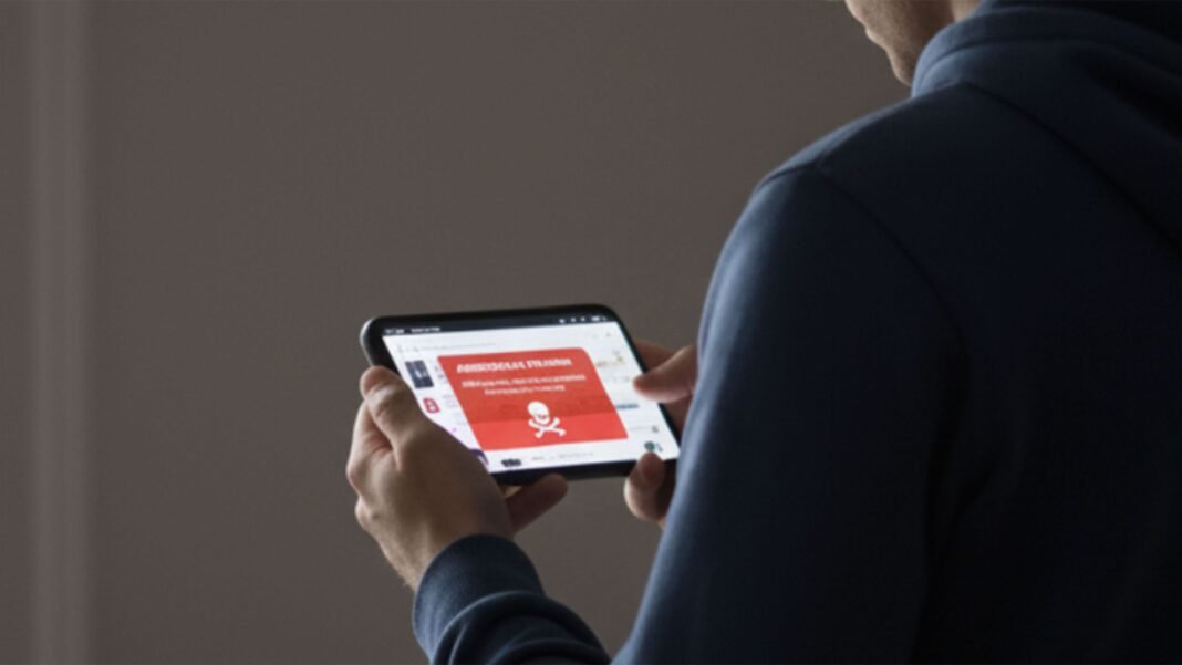 Si ves esto en la pantalla de tu iPhone o Android, no toques nada: es la nueva estafa que arrasa en Internet Si ves esto en la pantalla de tu iPhone o Android, no toques nada: es la nueva estafa que arrasa en Internet