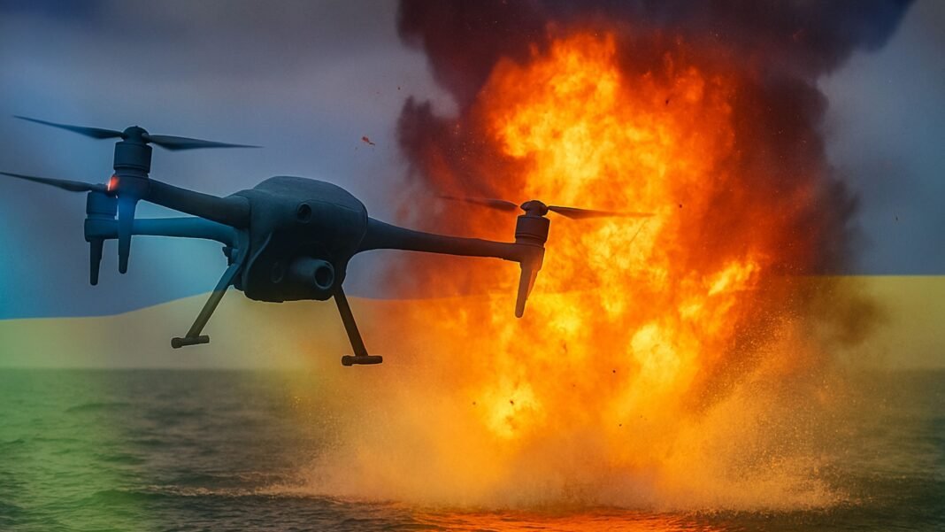 Ucrania usa drones navales letales contra Rusia: estos explosivos terminan inmolándose para causar el máximo daño
