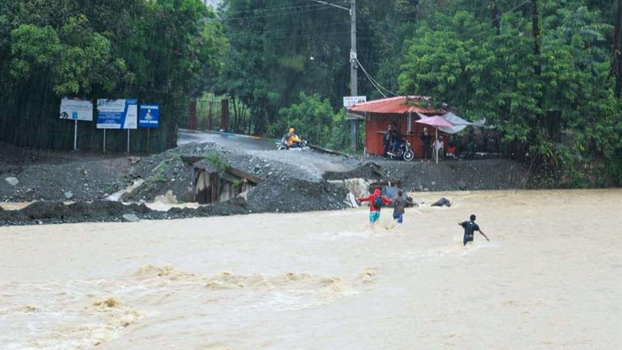 Un muerto y un desaparecido deja paso de Melissa por República Dominicana Un muerto y un desaparecido deja paso de Melissa por República Dominicana