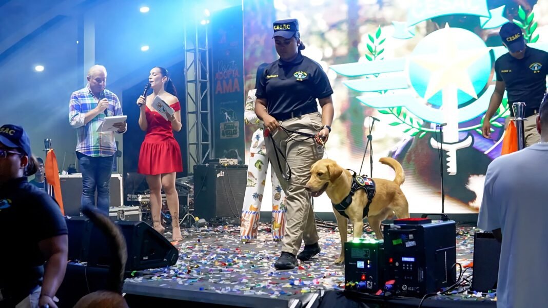 UNIDAD CANINA DE LA DNCD PARTICIPA EN EL ANIMAL FEST 2025