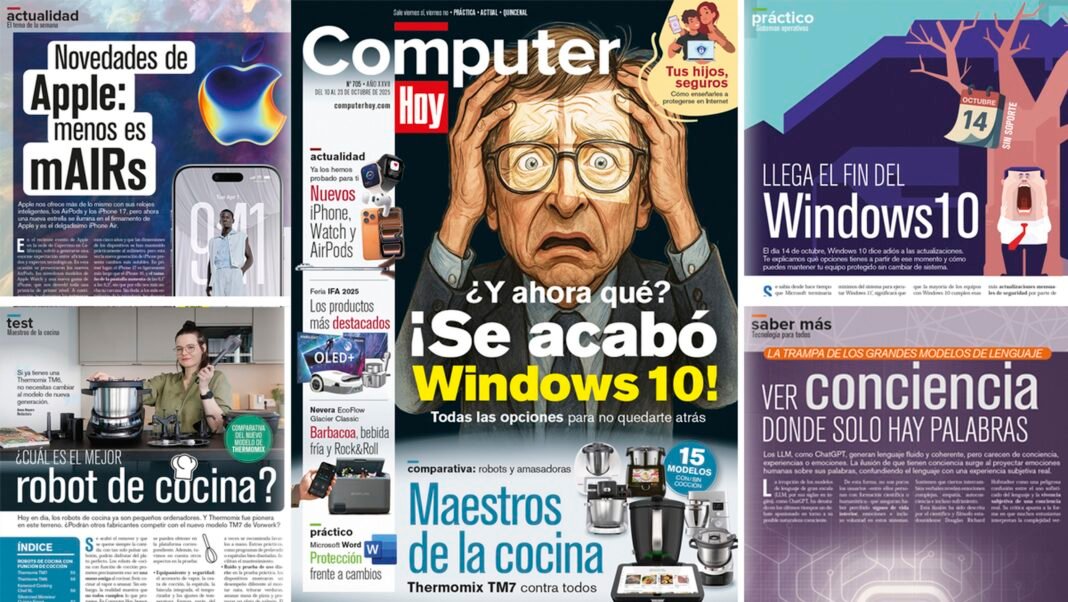 Ya a la venta Computer Hoy número 705: migrar de Windows 10 a 11 no es solo un cambio de dígito Ya a la venta Computer Hoy número 705: migrar de Windows 10 a 11 no es solo un cambio de dígito