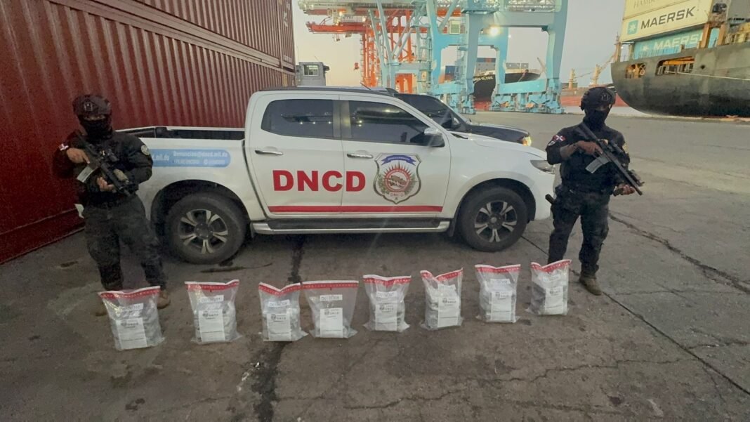 DNCD FRUSTRA ENVÍO DE 37 PAQUETES PRESUMIBLEMENTE COCAÍNA A PUERTO RICO