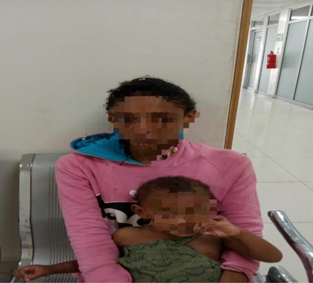 Joven intenta lanzarse del puente de Villa Mella junto a su hijo de un año