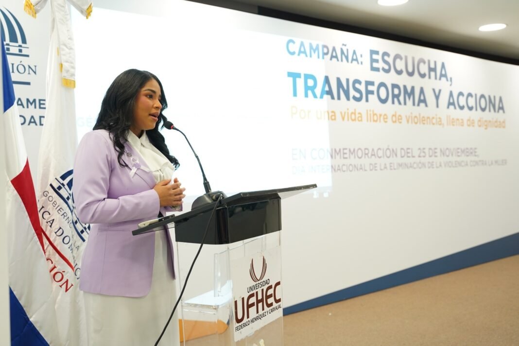 MINERD lanza campaña contra la violencia hacia la mujer en escuelas