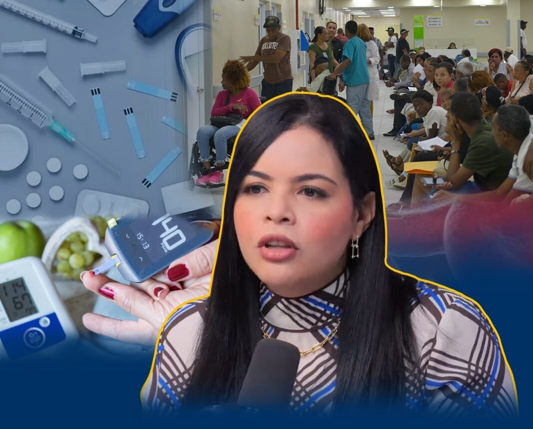 Pacientes desconocen Plan Básico Contributivo cubre diabetes e hipertensión: “Va a la farmacia sin pagar diferencia”, Claudia Castillo