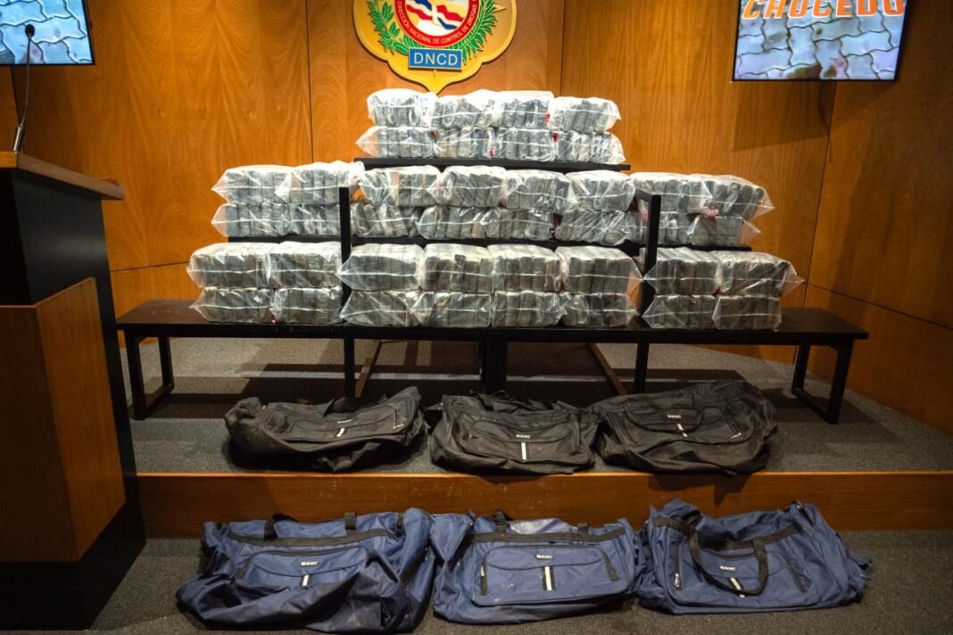 PAQUETES INCAUTADOS EN PUERTO CAUCEDO POSITIVO A COCAÍNA