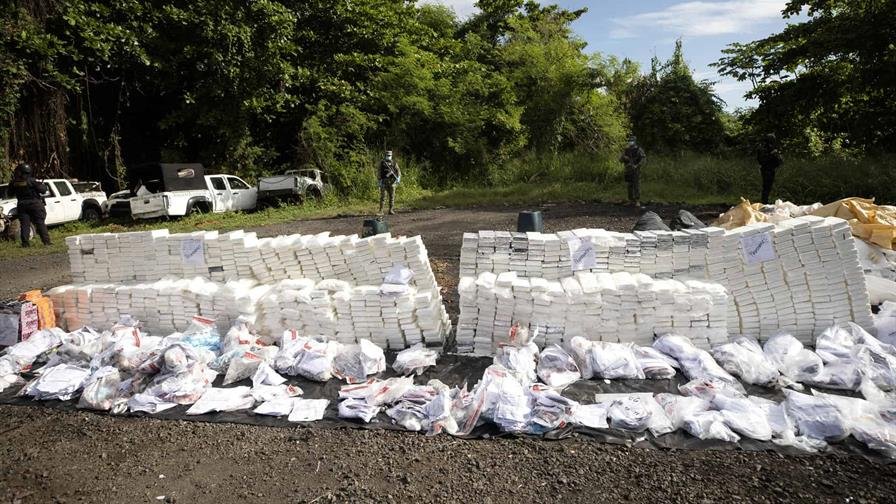 Queman 1,450 kilos de cocaína, tras apoyo a la operación Lanza del Sur de EE. UU. Queman 1,450 kilos de cocaína, tras apoyo a la operación Lanza del Sur de EE. UU.
