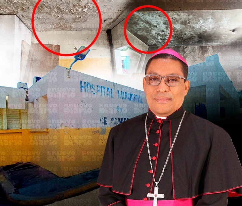 Hospital fronterizo “no apto ni para los ratones”; obispo denuncia que el director del SNS no aparece ni responde llamadas