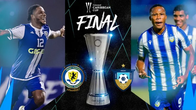 O&M FC y Mount Pleasant FA se enfrentan por el trofeo de la Copa del Caribe de Concacaf