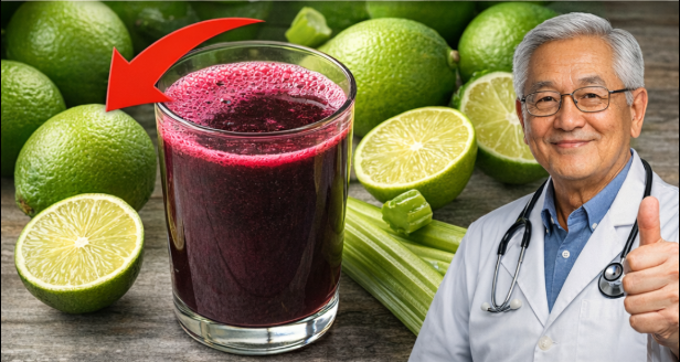Remolacha, apio y limón: el jugo natural que apoya la salud cardiovascular