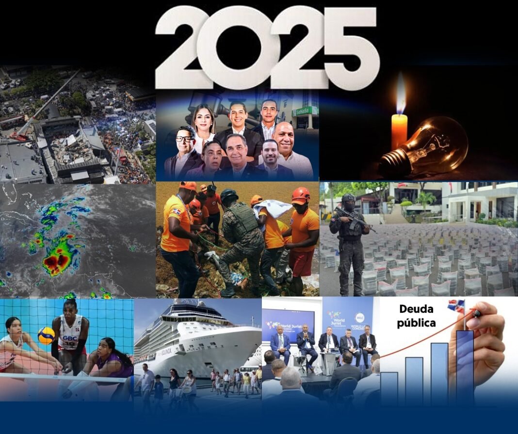 Top 10 noticias que marcaron a República Dominicana en 2025
