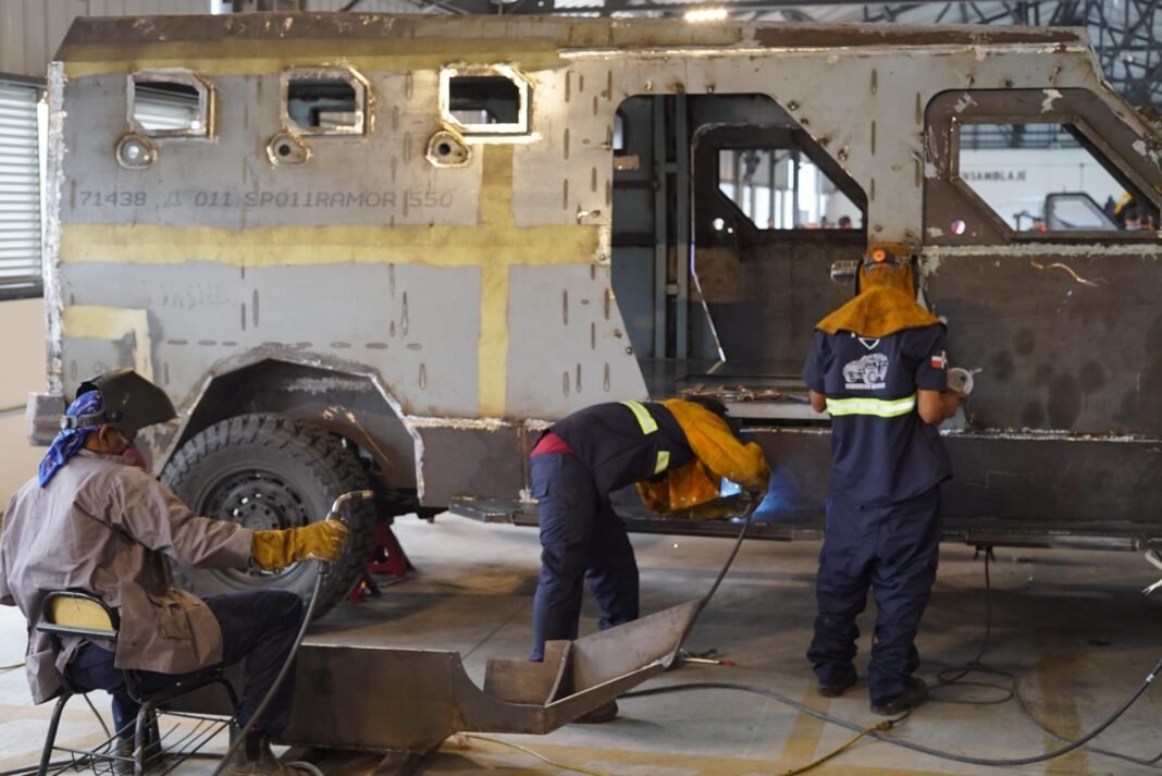48 vehículos blindados para protección de la frontera