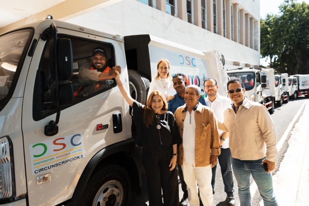 Alcaldía DN incorpora nuevos camiones para reforzar recogida de desechos