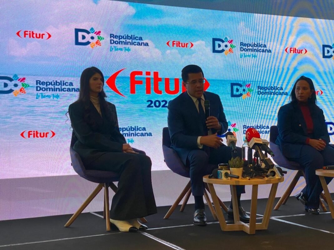 Collado espera que participación de RD en Fitur 2026 genere ganancias de US$4,000 millones