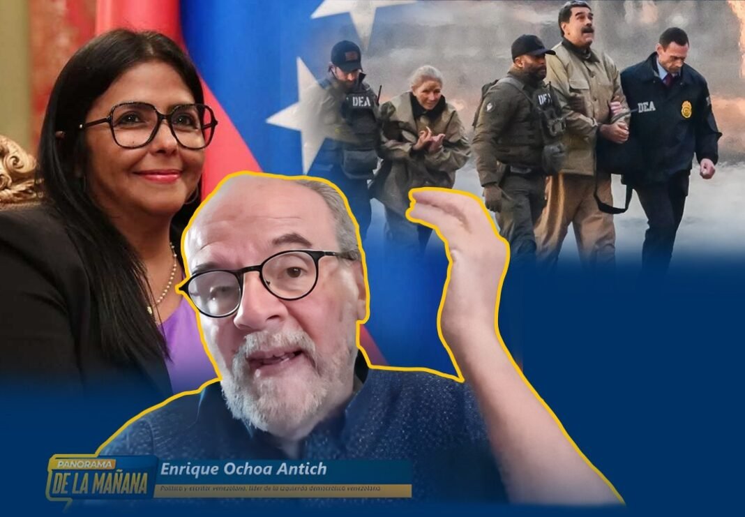 Enrique Ochoa: “Delcy Rodríguez puede abrir un camino si impulsa una transición ordenada”