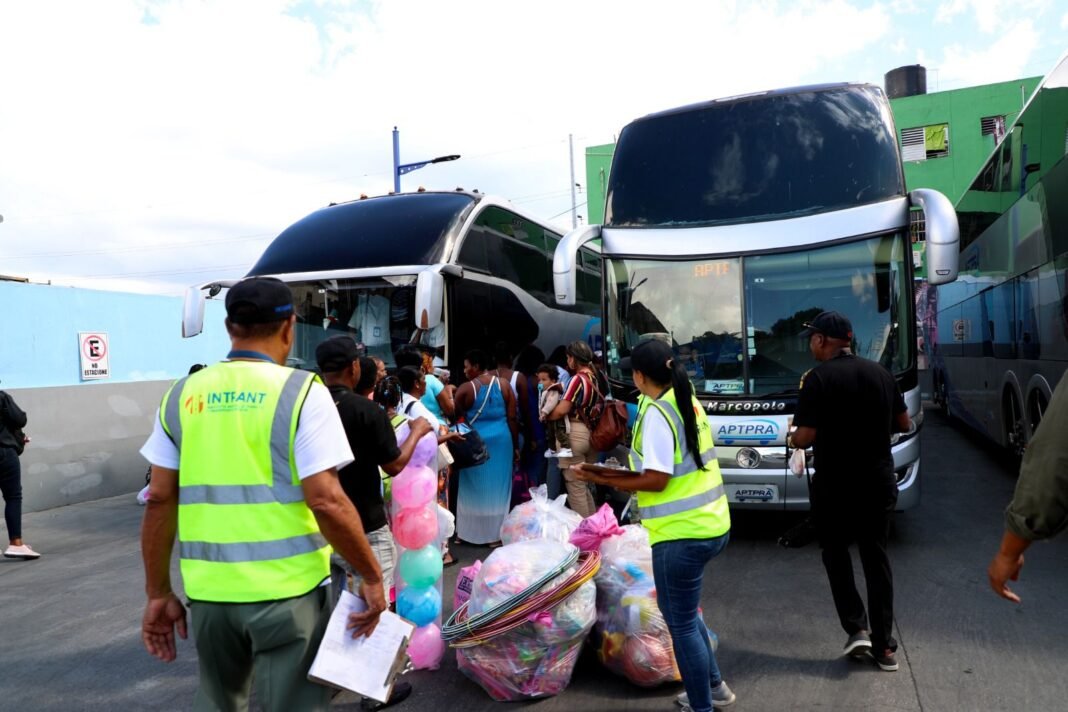 INTRANT inspecciona más de 553 unidades de transporte interurbano durante el Operativo Altagraciano 2026