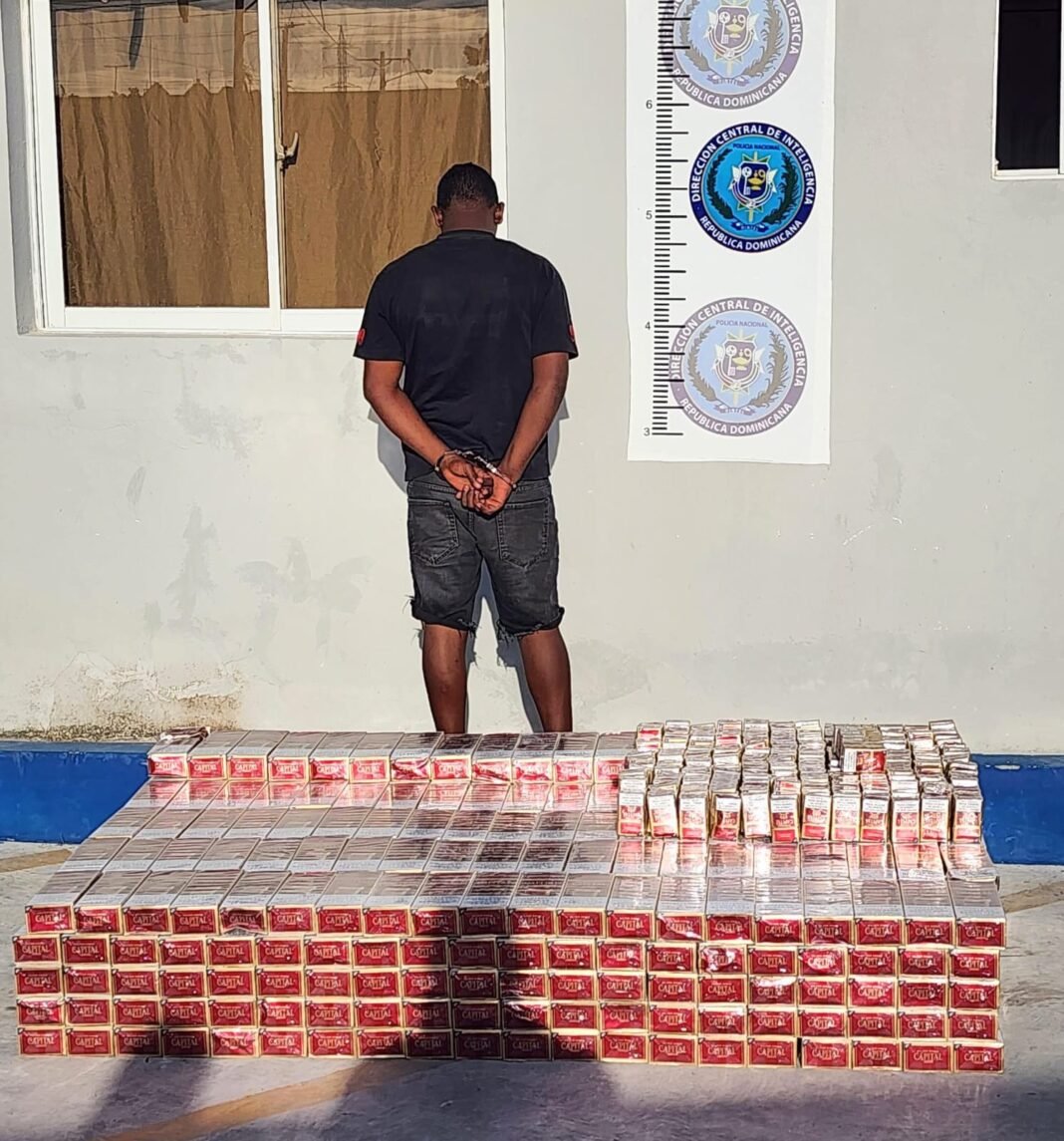 Más de 110,000 cigarrillos y drogas son incautados en operativo policial