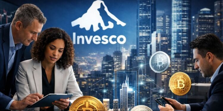 Invesco le mete mano a la tokenización: ¡Un palo de 900 millones!