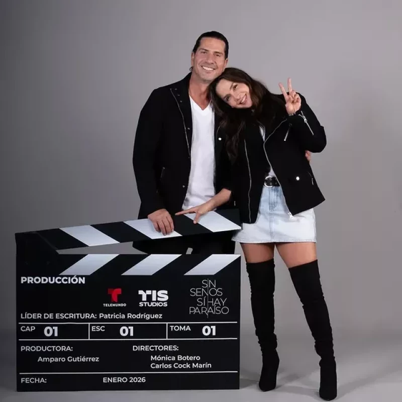 Ataque en set de Sin senos sí hay paraíso en Bogotá