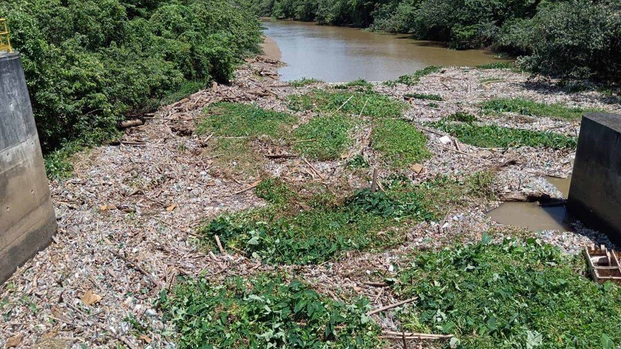 ¡Qué Vaina! Acueducto Barrera de Salinidad: Un ‘Viaje’ de Basura Paraliza el Servicio Acueducto Barrera de Salinidad: Acumulación de Desechos Suspende Servicio