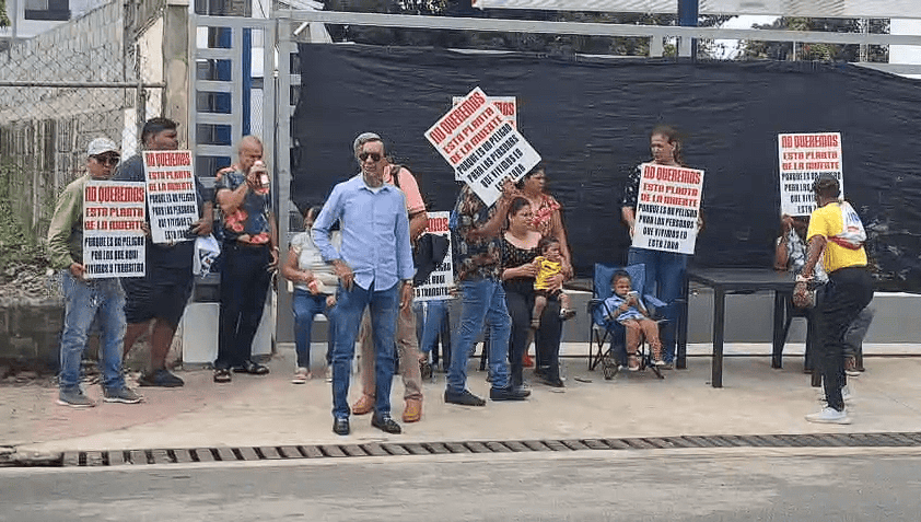 Comunitarios de Bonao se oponen a planta de gas peligrosa