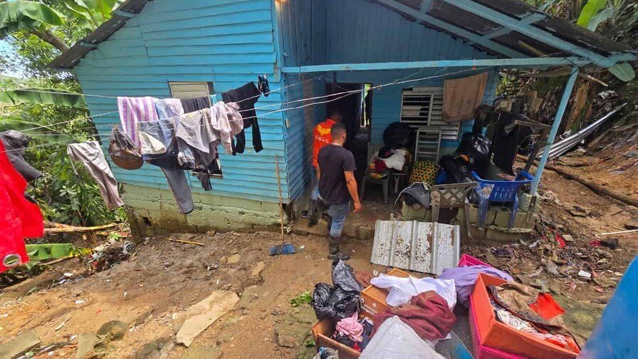 Aguaceros afectan Santiago y Puerto Plata: Defensa Civil asiste