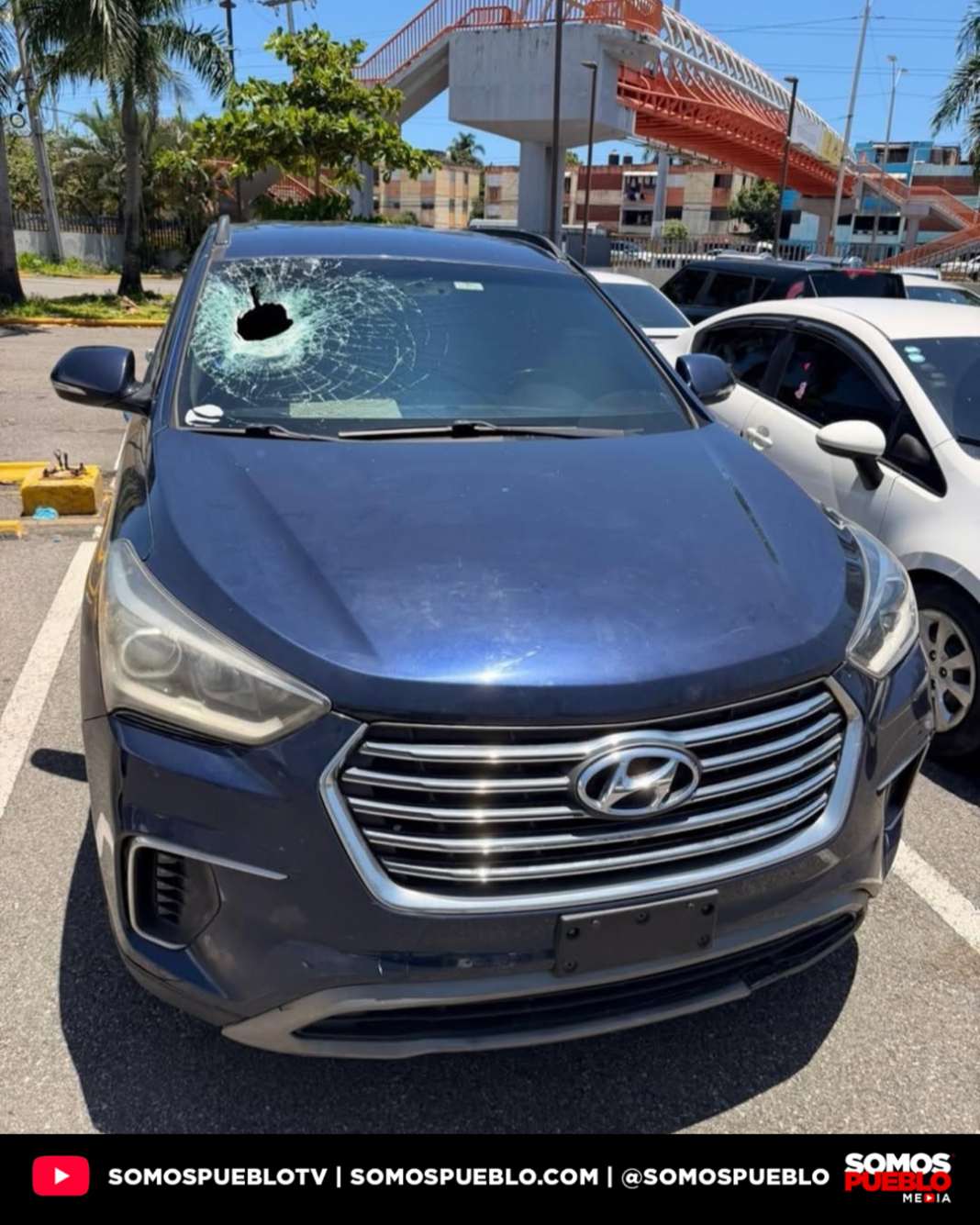 Atacan a Piedrazos en Puente 25 de Febrero: Llamado a la Seguridad Ciudadana