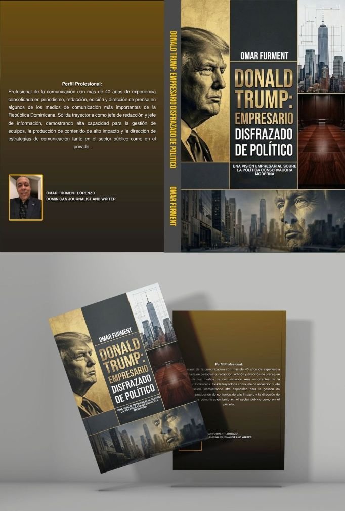 Periodista dominicano desmenuza a Trump en nuevo libro