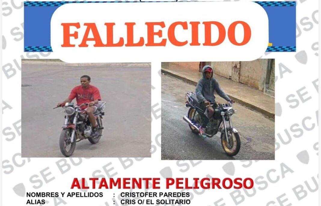 PN abatió a Cris El Solitario: el fin del atraco