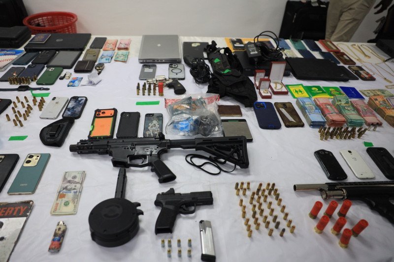 Desmantelan red de tráfico de armas, delincuencia en jaque