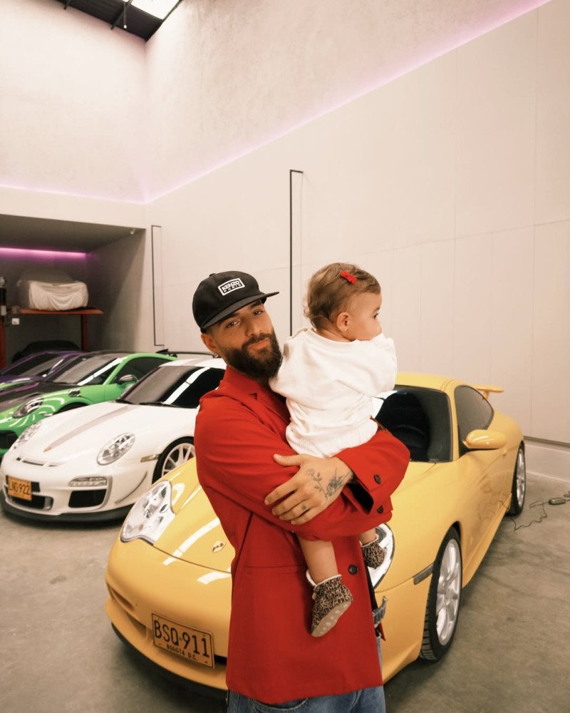 Maluma anuncia segundo hijo varon