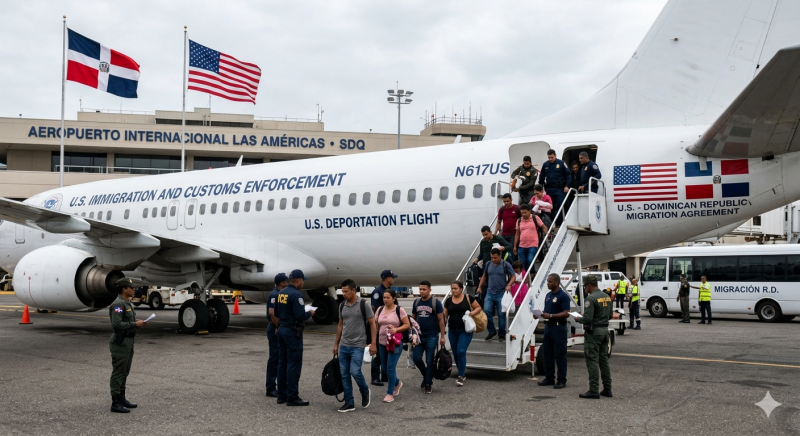 El acuerdo migratorio entre República Dominicana y Estados Unidos genera incertidumbre regional