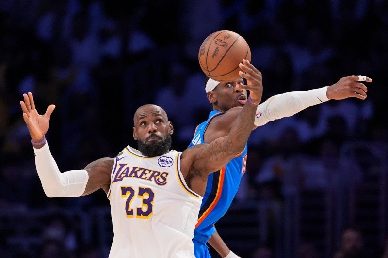 ¡’Klk’ con el Thunder! El ‘tigueraje’ de Mitchell y Shai deja a los Lakers en la ‘lona’ 3-0 Oklahoma City Thunder domina a Los Angeles Lakers 3-0 en playoffs