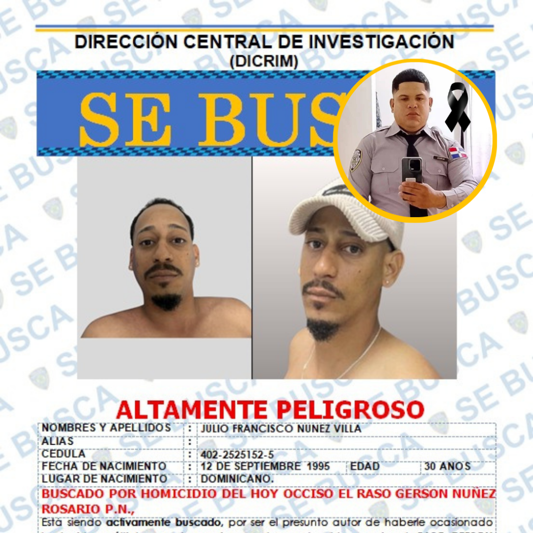 Raso policial asesinado en Nagua por viejas rencillas
