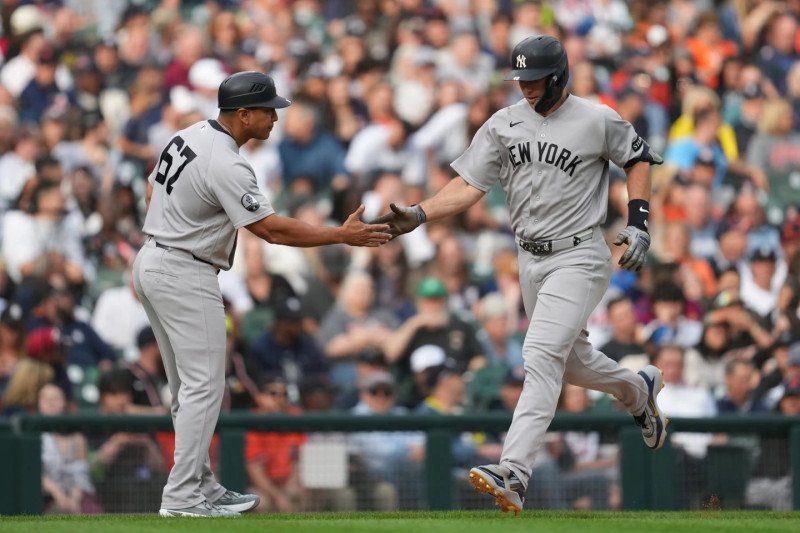 Jasson Domínguez en modo Titán Los Yankees le dan un palo a los Tigres