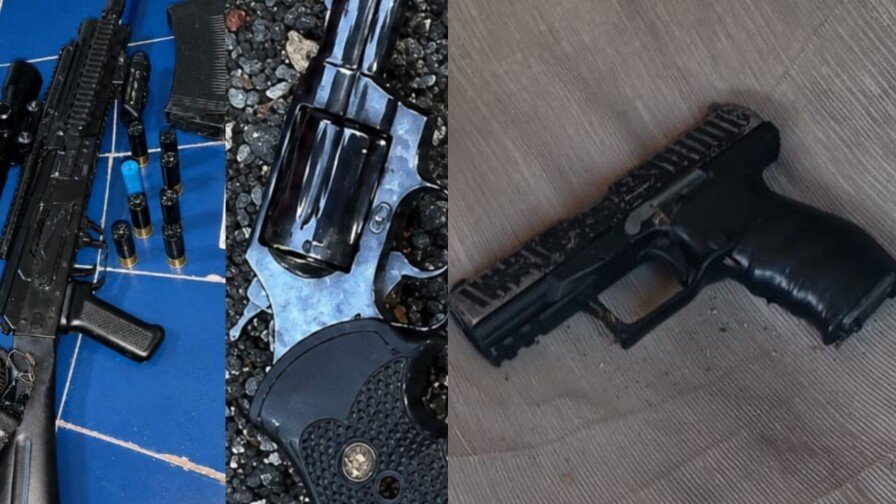 La Policía Nacional ocupa múltiples armas de fuego en SDE