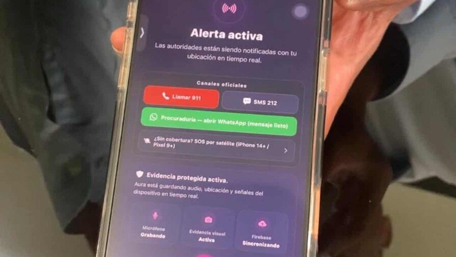 Aura: Aplicación dominicana para prevenir feminicidios