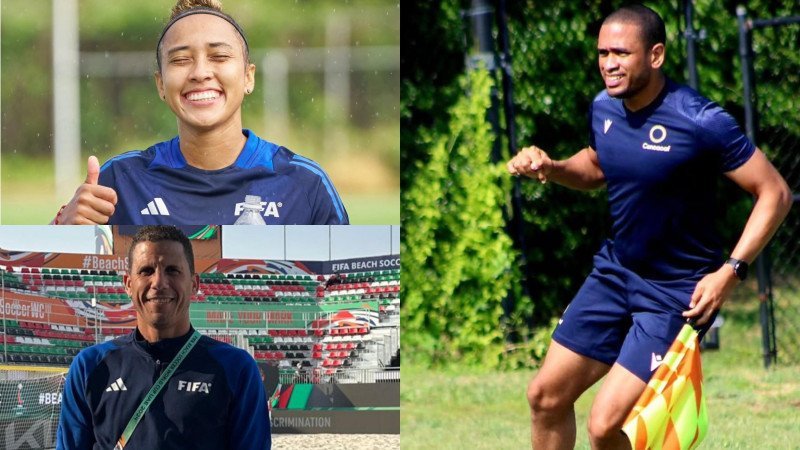 ¡Qué ‘Bacano’! El ‘Palo’ de los Árbitros Dominicanos en FIFA Que Bacano El Palo de los Arbitros Dominicanos en FIFA