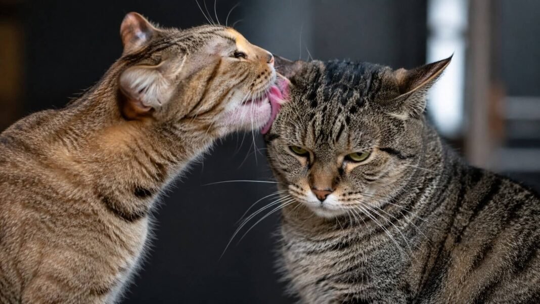 La ‘Vaina’ del Acicalamiento Felino: ¡No todo es Amor entre Gatos, Klk! La Vaina del Acicalamiento Felino: No todo es Amor entre Gatos
